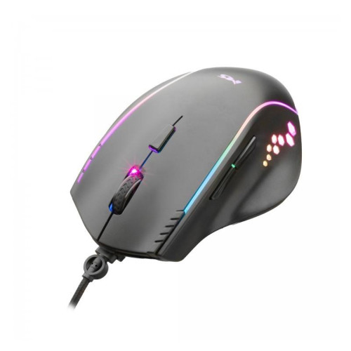 Mysz gamingowa przewodowa Nemesis C370 7200 DPI 7P RGB LED czarna-10329747