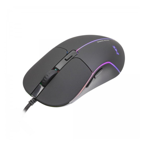 Mysz gamingowa przewodowa Nemesis C320 6400 DPI 7P RGB LED czarna-10329755