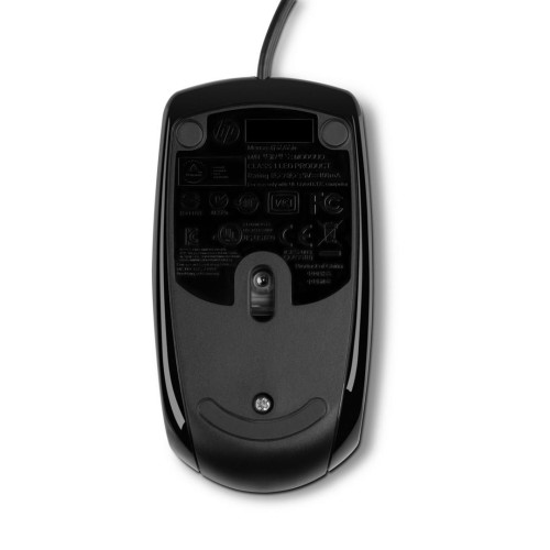 Mysz HP X500 Wired Mouse Black przewodowa czarna E5E76AA-10392644