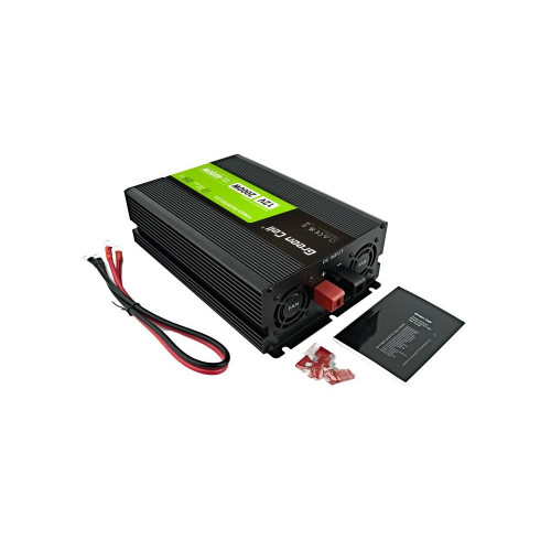 GREEN CELL PRZETWORNICA LCD 12V/230V 2000W/4000W CZYSTY SINUS INVGC12P2000LCD-10395885