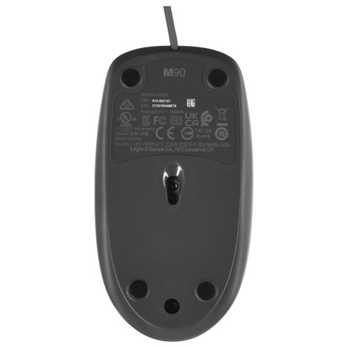 Mysz Logitech M90 910-001794 (optyczna; 1000 DPI; kolor czarny)-10418631