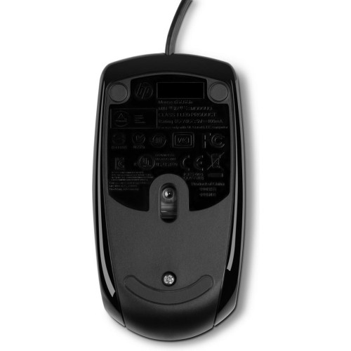 Mysz HP X500 Wired Mouse Black przewodowa czarna E5E76AA-10418643