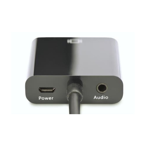 Konwerter/adapter audio-video HDMI do VGA, 1080p FHD, z audio 3.5mm MiniJack-1042235