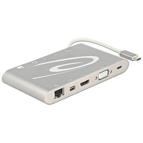 Replikator portów USB-C -> HDMI, 3x USB 3.0, Mic., Audio, LAN + zasilanie -1044038
