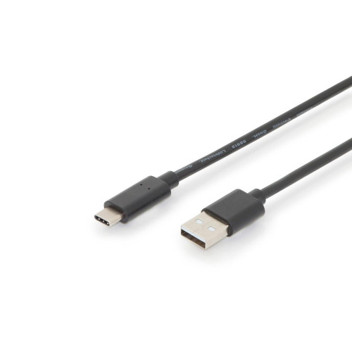 Kabel połączeniowy USB 2.0 HighSpeed Typ USB C/USB A M/M Czarny 3m-1044265