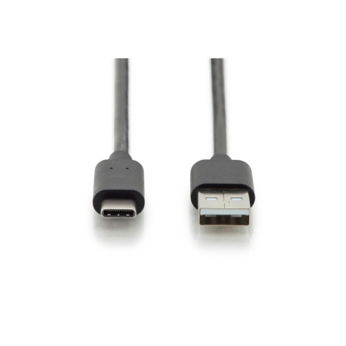Kabel połączeniowy USB 2.0 HighSpeed Typ USB C/USB A M/M Czarny 3m-1044266
