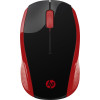 Mysz HP Wireless Mouse 200 Empress Red bezprzewodowa czerwono-czarna 2HU82AA-10512355