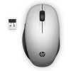Mysz HP Dual Mode Wireless/Bluetooth Mouse Silver 300 bezprzewodowa srebrna 6CR72AA-10512395