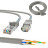 Kabel sieciowy LAN Patchcord CAT.5E UTP 0,5m skręcana para, miedziany-10544079