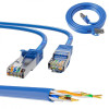 Kabel sieciowy LAN Patchcord CAT.6A S/FTP 5m 10G foliowana skręcona para, miedziany-10544147
