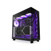 Obudowa H6 Flow RGB z oknem Czarna