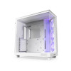 Obudowa H6 Flow RGB z oknem Biała-10548024