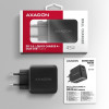 ACU-PQ45 Ładowarka sieciowa 2-port QC3.0,4.0/AFC/FCP/PPS/Apple + PD type-C, 45W, Czarna-10548511