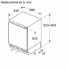 Chłodziarko-zamrażarka podblatowa KUL22VFD0-10550968