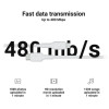 Kabel PowerStream USB-C do Lightning 1m MFI, PD, biały-10552256