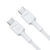 Kabel GC PowerStream USB-C do USB-C 30 cm, PD 60W, QC 3.0, biały-10552268