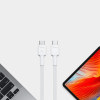 Kabel GC PowerStream USB-C do USB-C 30 cm, PD 60W, QC 3.0, biały-10552270