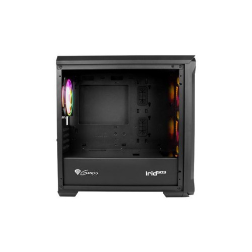 Obudowa Genesis Irid 503 Micro tower, z oknem ARGB USB 3.0 -1050614