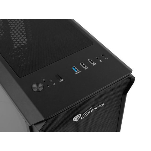 Obudowa Genesis Irid 503 Micro tower, z oknem ARGB USB 3.0 -1050621