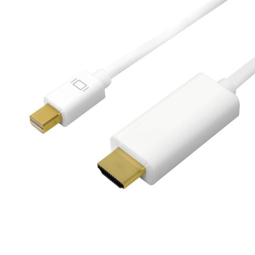 Kabel mini DisplayPort do HDMI,4K, 3m Biały -1051949