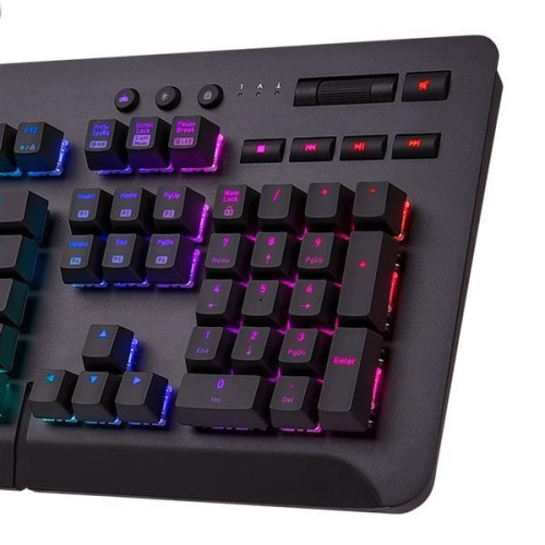 Klawiatura gamingowa - Tt eSports Level 20 GT RGB Black Cherry MX Blue-1052332