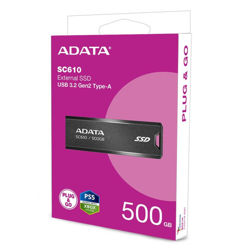 ADATA DYSK SSD SC610 500GB BLACK-10534531