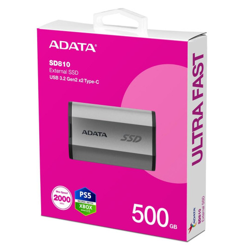ADATA DYSK SSD SD 810 500GB SILVER-10534579