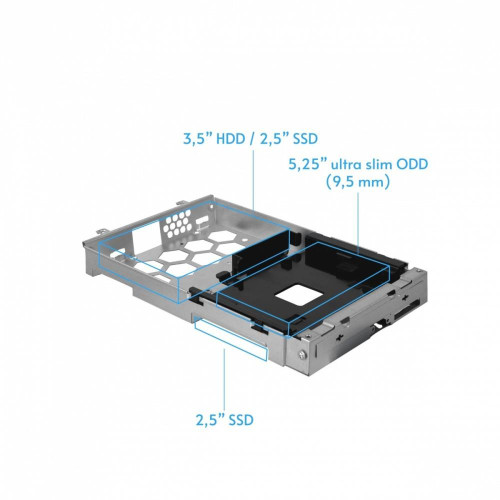 Obudowa BE-10B-300 300W mATX czarna-10546044