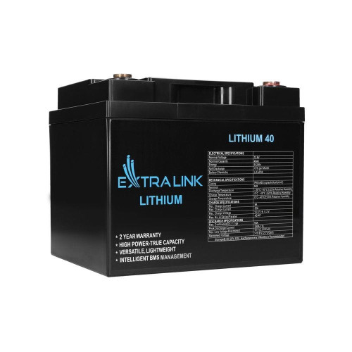 Akumulator LiFePO4 40AH 12.8V BMS EX.30431 -10546265