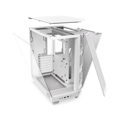 Obudowa H6 Flow RGB z oknem Biała-10548021