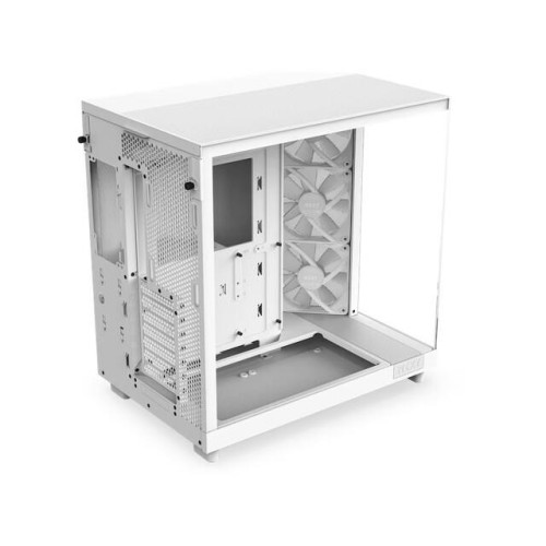 Obudowa H6 Flow RGB z oknem Biała-10548023