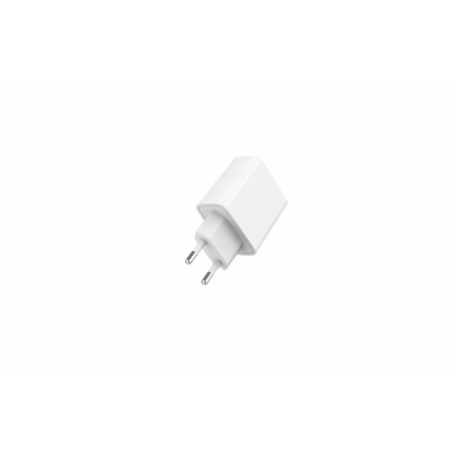 Ładowarka PowerDelivery USB-A USB-C 20W Biała-10549254