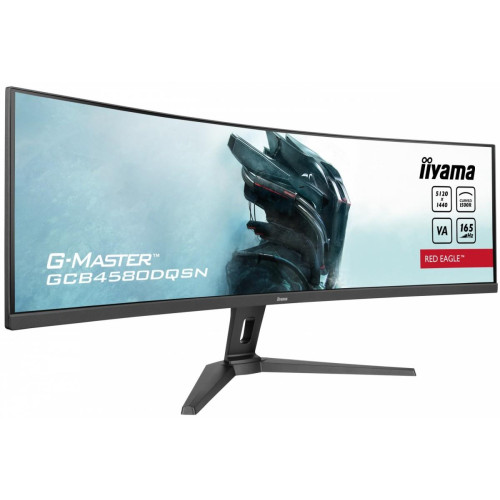 Monitor 45 cali G-Master GCB4580DQSN-B1, VA,DQHD,165HZ,USB-C-DOCK,RJ45,32:9, 1500R,450cd/m2,3000:1,0.8ms,3xUSB,2xHDMI,1