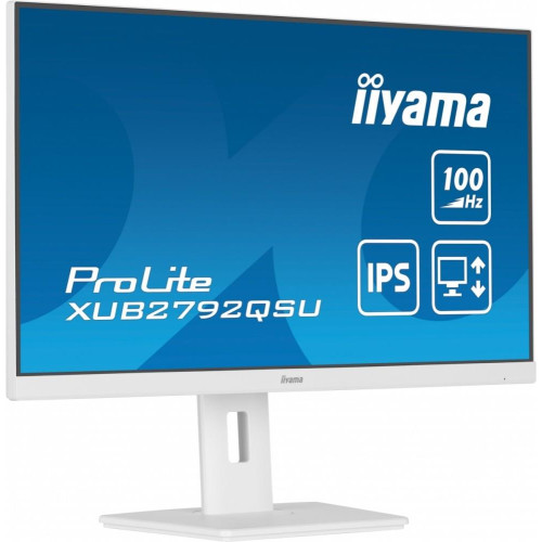 Monitor 27 cali ProLite XUB2792QSU-W6 IPS,QHD,HAS(150mm),100Hz,4xUSB3.2,SLIM-10550277