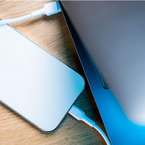 Kabel PowerStream USB-C do Lightning 1m MFI, PD, biały-10552253