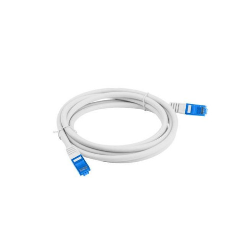 Patchcord kat.6a S/FTP CCA 0.5m szary-7815879