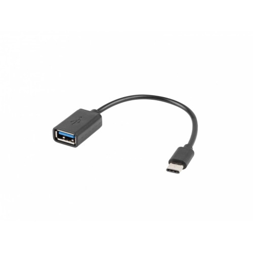 Adapter USB C(M)-USB-A (F)2.0 0.15M OTG Czarny-7815937