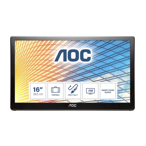 MONITOR AOC LED 15,6" E1659FWU-10560319
