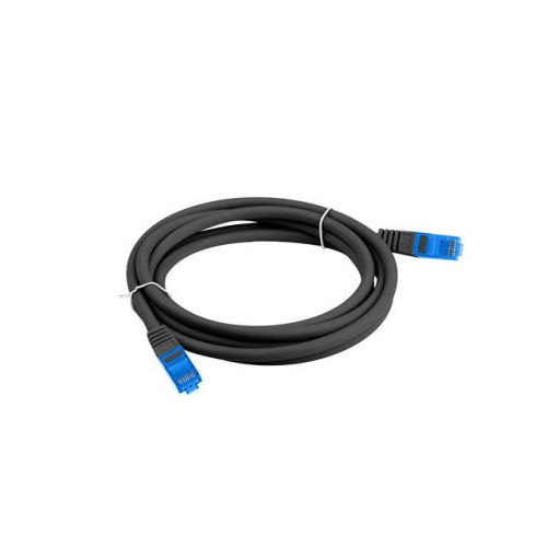 Patchcord kat.6a S/FTP CCA 15.0m Czarny -1056695
