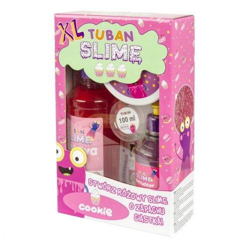 Masa plastyczna Zestaw super slime - Ciastko XL
