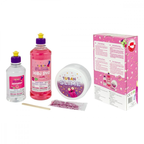Masa plastyczna Zestaw super slime - Ciastko XL-1057619