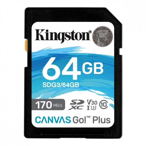 Karta pamięci SD 64GB Canvas Go Plus 170/70MB/s CL10 U3 V30-1057924