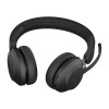 Jabra Evolve2 65, MS Stereo Zestaw słuchawkowy Bezprzewodowy Opaska na głowę Biuro/centrum telefoniczne USB Type-C Bluetooth Czarny-10614036