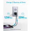 Ładowarka sieciowa 323 33W 1xUSB-A 1xUSB-C czarna-10634552