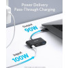 USB-C Hub 3w1 4K HDMI szary-10634612