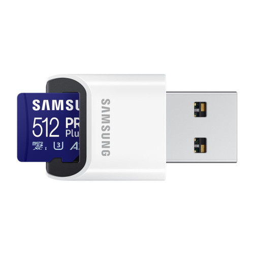 Samsung microSDXC 512GB PRO Plus 2023 + czytnik-10600318