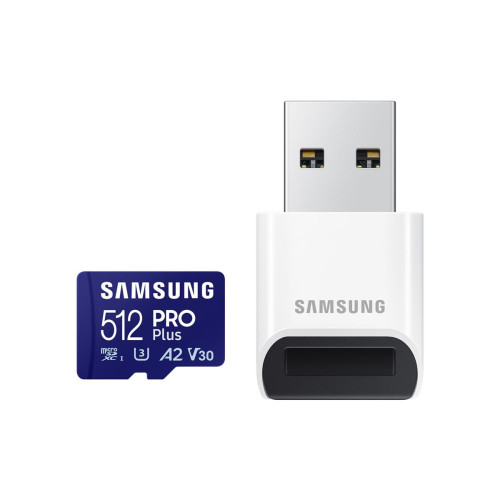Samsung microSDXC 512GB PRO Plus 2023 + czytnik-10600319