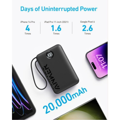 Powerbank 335 20000 mAh 22.5W z kablem USB-C-10634536