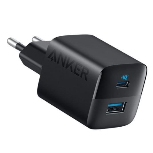 Ładowarka sieciowa 323 33W 1xUSB-A 1xUSB-C czarna