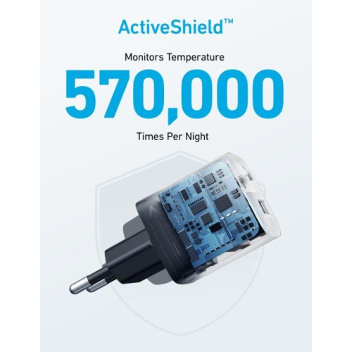 Ładowarka sieciowa 323 33W 1xUSB-A 1xUSB-C czarna-10634549